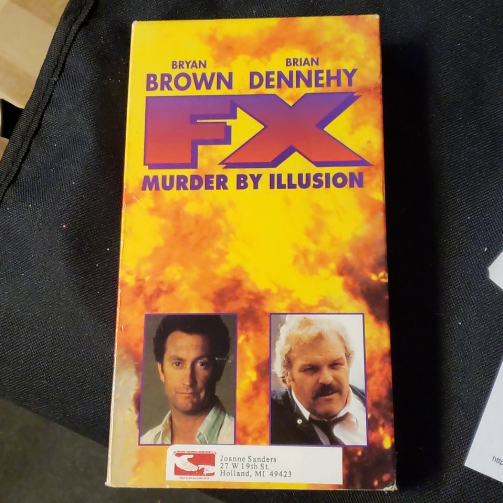 FX murder by Illusion VHS